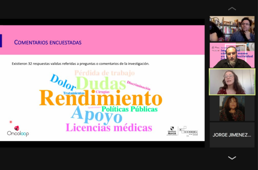 D-School inaugura alianza con Fundación Oncoloop y Pfizer para el desarrollo de políticas públicas sobre el cáncer de mama