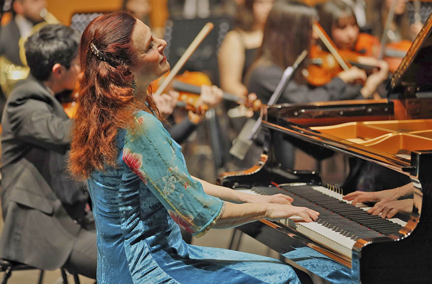 Beatrice Berthold cerró los conciertos del primer semestre de la Temporada Internacional U. Mayor