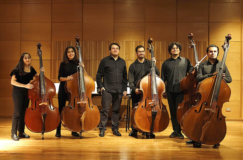 Convervatorio inicia ciclo de conciertos de estudiantes con interpretaciones de contrabajo y piano
