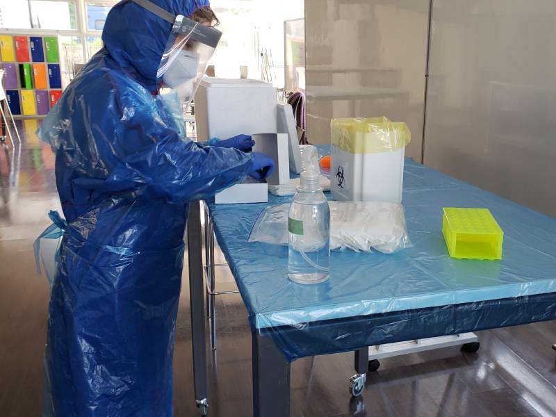 Covid // U. Mayor implementa sistema rápido de testeo de covid-19 para reiniciar las labores de Investigación